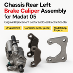 Rear Left Brake Caliper for Madat 05 Electric Cabin Scooter – E-Scooter Spare Part