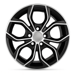 Alufelge 13 Zoll Schwarz ZL101 4.5J ET15 100mm