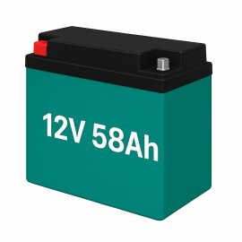 Blei-Gel-Akku 60V 58Ah für E-Kabinenroller & Scooter