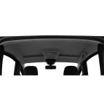 Schwarze Deckenleuchte aus Filz – Moderne Innenbeleuchtung