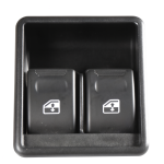 Schwarzer ABS Fensterheber-Schalter 50g