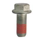 Hex Flange Bolt M10x1.25x25 Dacromet with Adhesive