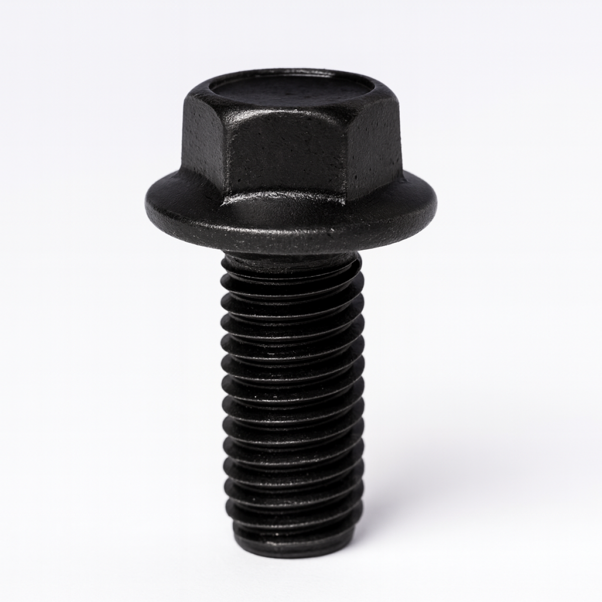 Hexagon flange bolt M8×16 black zinc