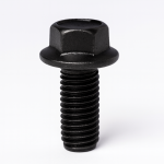 Hexagon flange bolt M8×16 black zinc