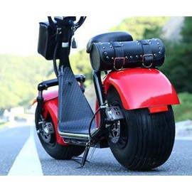 MADAT COBRA FRONT LEATHER BACKPACK BAG FOR MADAT COBRA S3 49E CITYCOCO AND OTHER ELECTRIC SCOOTERS UNIVERSAL