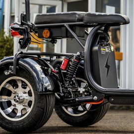 Madat A CP-3 Elektroroller E Scooter E Chopper Elektrochopper E Roller Dreirad 45 Km/h 20 Ah Akku 30-40 km