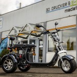   Madat A CP-3 Elektroroller E Scooter E Chopper Elektrochopper E Roller Dreirad 45 Km/h 20 Ah Akku 30-40 km