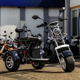Madat A CP-3 Elektroroller E Scooter E Chopper Elektrochopper E Roller Dreirad 45 Km/h 20 Ah Akku 30-40 km