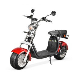 Madat O Elektroscooter Elektroroller E Roller E Scooter 1500W 60ah (40ah (im Chopper eingebaut) + 20ah Ersatzbatterie) bis 180km 45km/h ohne Topcase