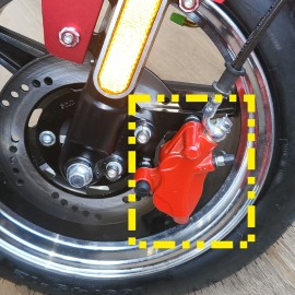 MADAT COBRA 49 E UND MADAT COBRA S3 49 E VORDERE SCHEIBENBREMSE E SCOOTER E CHOPPER ERSATZTEILE