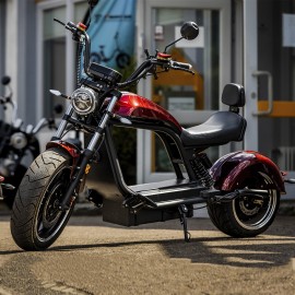 Madat I3 luqi hl 6 Elektroroller E Roller E Chopper Elektrochopper E Scooter 3000W 45 Km/h 45 Ah Akku 80 km