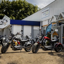 Madat I3 luqi hl 6 Elektroroller E Roller E Chopper Elektrochopper E Scooter 3000W 45 Km/h 45 Ah Akku 80 km