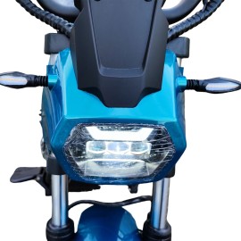 Madat HL 6.0 Pro E Roller E Scooter Elektroroller E Chopper 17/13 Zoll 110 km/h 100Ah Akku 240 km