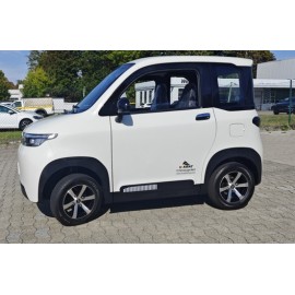 Madat B05 – Elektro-Microauto Weiß mit Lithium-Eisenphosphat-Akku (LiFePO₄), 45 km/h
