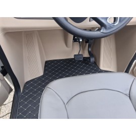 Madat A01 – Elektro-Microauto Weiß mit 80 Ah Lithium-Eisenphosphat-Akku (LiFePO₄), 45 km/h oder 25 km/h