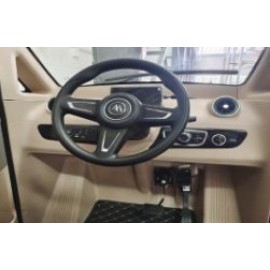 Madat A01 – Elektro-Microauto Schwarz (E-Mopedauto) mit Lithium-Eisenphosphat-Akku (LiFePO₄), 45 km/h oder 25 km/h