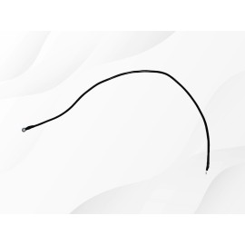 Battery cable 25 mm² approx. 80 cm length black with M8 ring terminals on both ends – suitable for electric cabin scooter