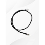 Batteriekabel 25 mm² ca. 80 cm schwarz mit M8 Ringkabelschuhen beidseitig – geeignet für E-Kabinenroller 