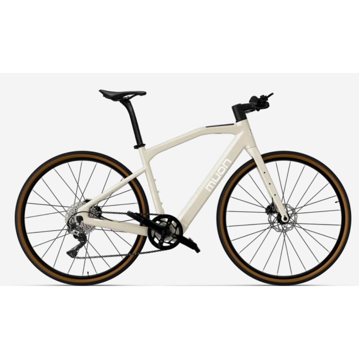 Madat Muon Fermion Pro E Bike Eletrisches Fahrrad Beige