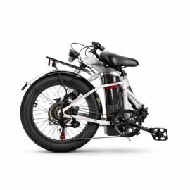 Madat VIVI Faltbares E-Bike,250 W, 3.0" Fat Tires,36 V Ak Weiß