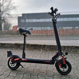 E-Sit Pro –  E- Scooter mit Sitz, Vollfederung  Gelände-Reifen