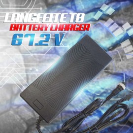 Langfeite T8 60V 67.2V 3.5A XVE LI-ION 67.2V 3.5A Chargers for EUC and E-Scooter E-Roller E-Bike