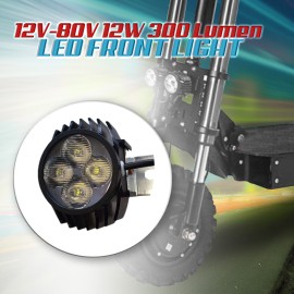 Langfeite T8 12V-80V 12W 300 lumen led front light for e bikes e scooters
