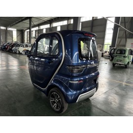 E Trike eco – 3 Rad Kabinenroller mitLithium-Eisen-Phosphat (LiFePO₄)| Blau | Elektrisches Kabinenfahrzeug