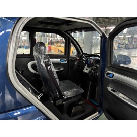 E Trike eco – 3 Rad Kabinenroller mitLithium-Eisen-Phosphat (LiFePO₄)| Blau | Elektrisches Kabinenfahrzeug