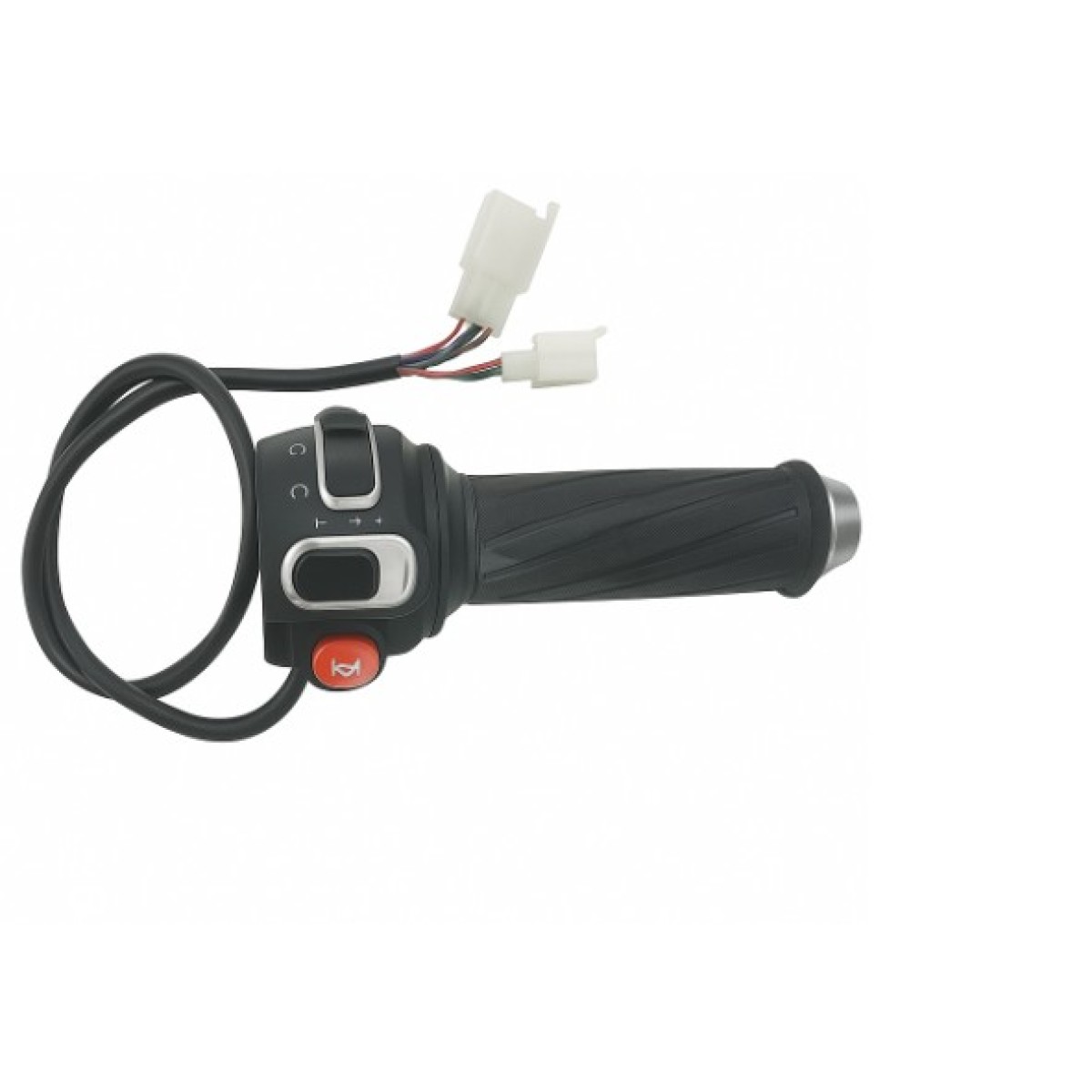  Drehgriff mit separaten Schaltfunktionen passend für E-Kabinenroller: XY Jinpeng, Yuki, YD Jinpeng, Elektrofrosch GRAND, Flistar FST, Elektrofrosch