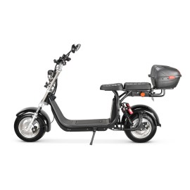 Madat O citycoco electric scooter 1500W 60ah (40 ah (built into chopper) + 20 ah spare battery) up to 180 km 45 km/h with top case