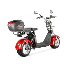 Madat O citycoco electric scooter 1500W 60ah (40 ah (built into chopper) + 20 ah spare battery) up to 180 km 45 km/h with top case