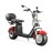 Madat O citycoco electric scooter 1500W 60ah (40 ah (built into chopper) + 20 ah spare battery) up to 180 km 45 km/h with top case