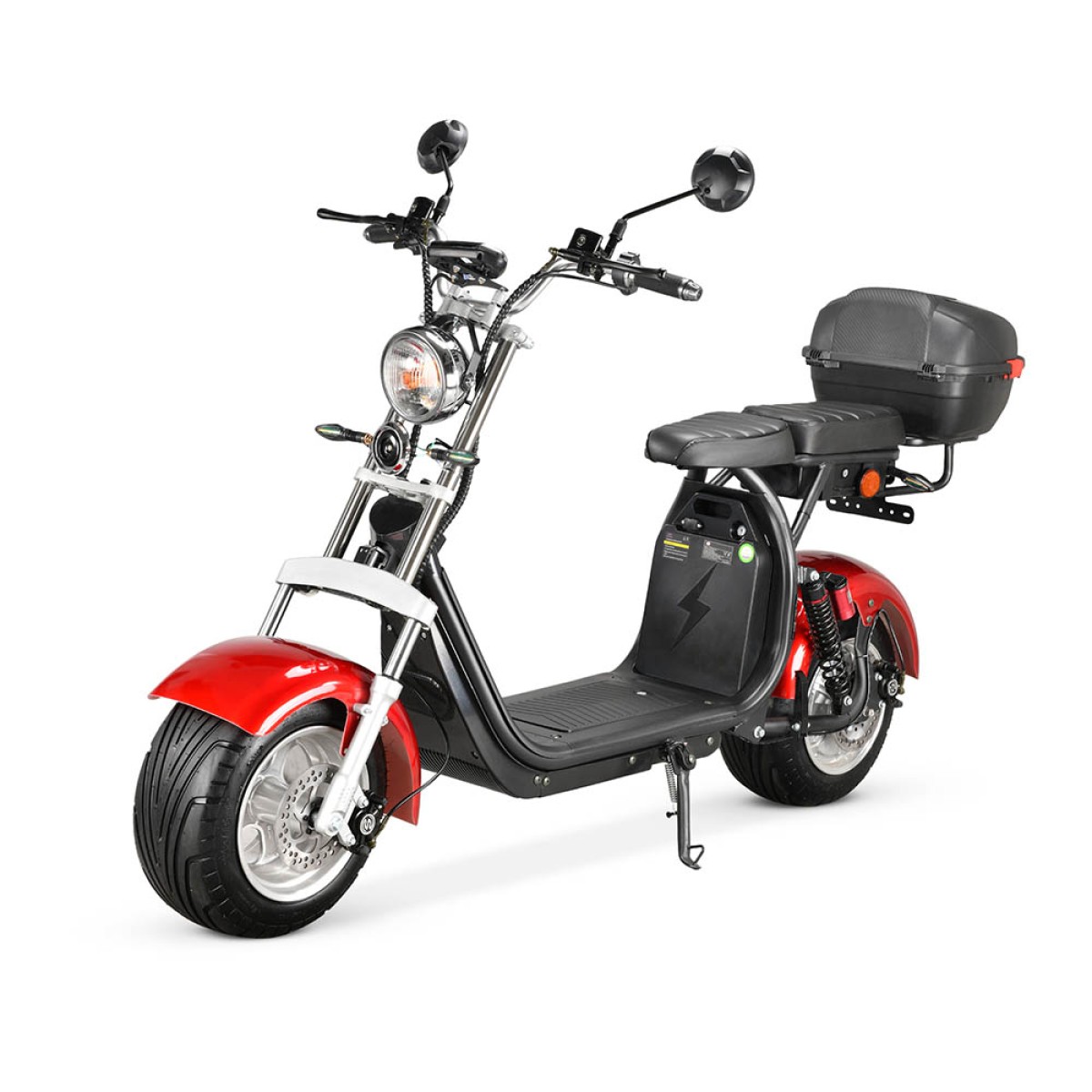 Madat O Elektroscooter Elektroroller E Roller E Scooter 1500W 40ah bis 120km 45km/h mit Topcase