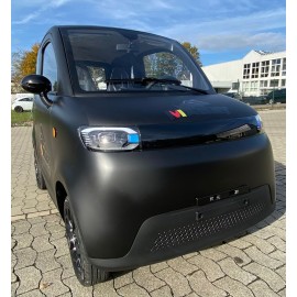 Madat A05 – Matt-Schwarzer E-Kabinenroller mit 100 Ah Lithium-Eisenphosphat-Akku (LiFePO₄), 45 km/h