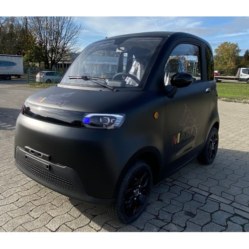 Madat A05 – Matt-Schwarzer E-Kabinenroller mit 100 Ah Lithium-Eisenphosphat-Akku (LiFePO₄), 45 km/h