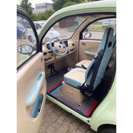 Madat A05 – Grüner E-Kabinenroller mit 100 Ah Lithium-Eisenphosphat-Akku (LiFePO₄), 45 km/h