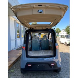 Madat A05 – Grauer E-Kabinenroller mit 100 Ah Lithium-Eisenphosphat-Akku (LiFePO₄), 25 km/h