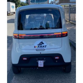 Madat A05 – E-Kabinenroller Weiß mit 100 Ah Lithium-Eisenphosphat-Akku (LiFePO₄), 45 km/h