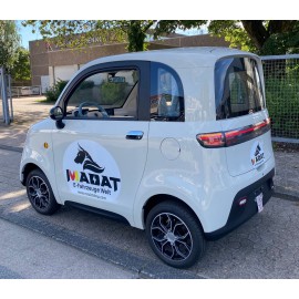 Madat A05 – E-Kabinenroller Weiß mit 100 Ah Lithium-Eisenphosphat-Akku (LiFePO₄), 45 km/h