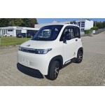 Madat B05 – Elektro-Microauto Weiß mit Lithium-Eisenphosphat-Akku (LiFePO₄), 45 km/h