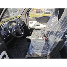 Madat B05 – Elektro-Microauto Weiß mit Lithium-Eisenphosphat-Akku (LiFePO₄), 45 km/h