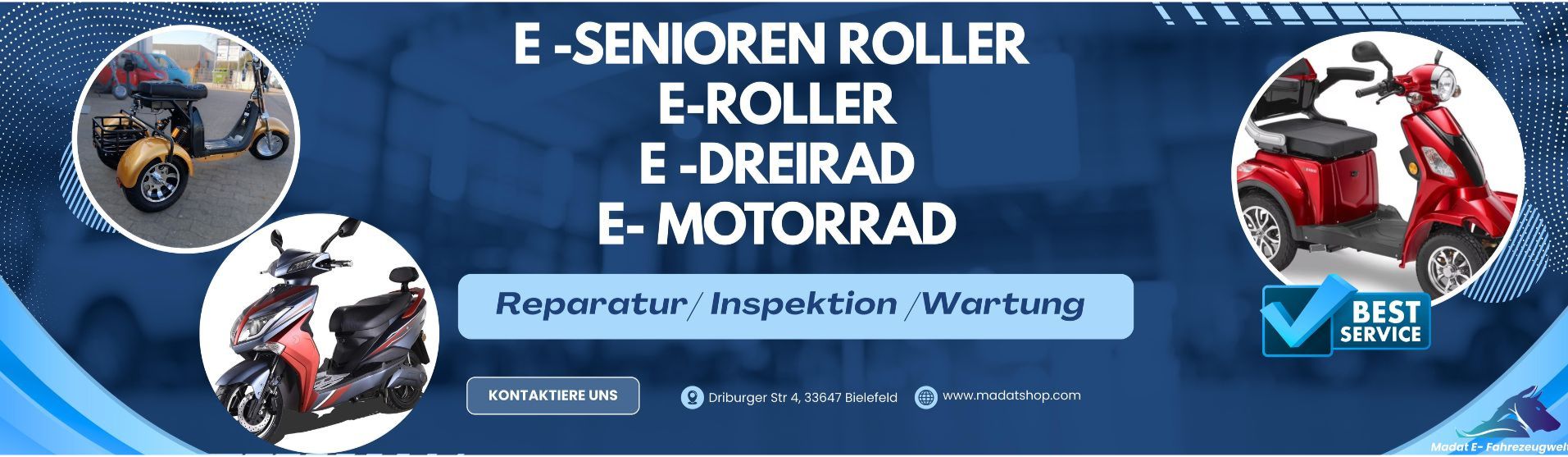 E Roller Reparatur