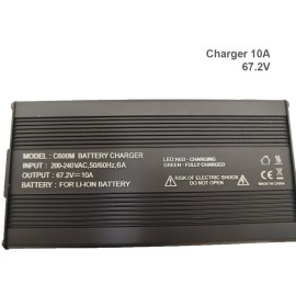 DAYI Ladegerät 10 A 67.2V Aluminium Cover Ladegerät für Dayi E thor 6.0 6000W E Scooter E Roller Zubehör