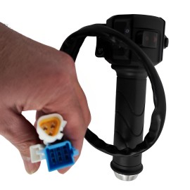 DAYI Gasgriff für Dayi E thor 5.0C E thor 6.0B E thor 3.0 E gen E Baldur alle Dayi Motor Modelle und andere E Chopper E Roller E Scooter E Motorrad Ersatzteile