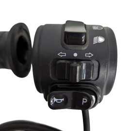 DAYI Linker Funktionsschalter und Griffabdeckung für Dayi E Thor 5.0C E Thor 6.0B E Thor 3.0 E Gen E Baldur E Odin 2.0 E Odin 2.0 Pro E Odin 3.0 Pro alle Dayi Motor Modelle und andere E Chopper E Roller E Scooter EMotorrad Ersatzteile