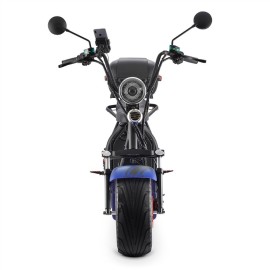 DAYI E Gen 4.0AL E Scooter E Roller Elektroroller mit 100 km reichweite 45Km/h 40Ah Doppelbatterie 95-105Km ohne Kofferraum und Seitentasche