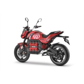 DAYI E-Odin 2.0 E Roller E Scooter E Motorrad 17 Zoll 125-130 km/h 120 Ah Akku 150-250 km (ohne Topcase und Seitenkoffer)