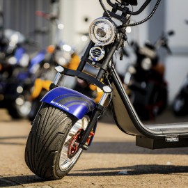 DAYI E Gen 4.0AL E Scooter E Roller Elektroroller mit 100 km reichweite 45Km/h 40Ah Doppelbatterie 95-105Km ohne Kofferraum und Seitentasche