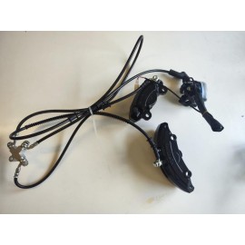 DAYI Doppelte Scheibenbremse vorne und hinten für Dayi E Odin 2.0 E Odin 2.0 Pro E Odin 3.0 Pro E Scooter E Roller E Motorrad Ersatzteile